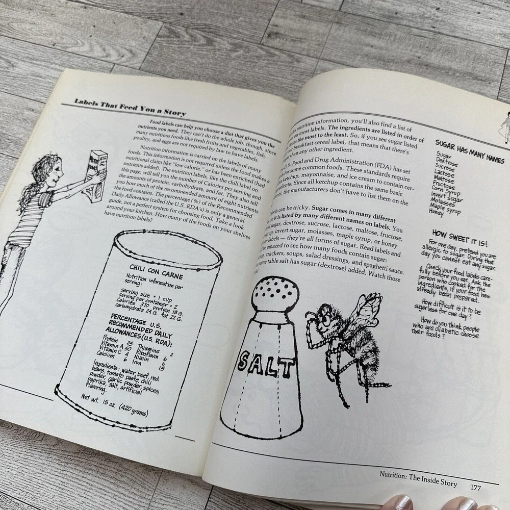 Vtg 1979 BODYWORKS The Kids' Guide To Food And Physical Fitness By Carol Bershad
